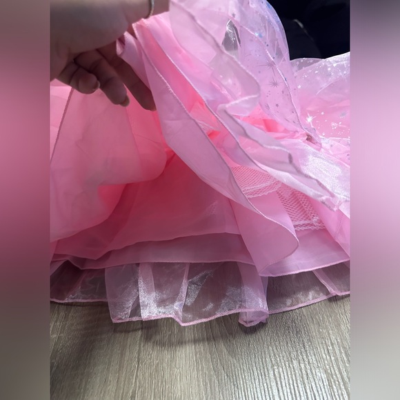 Toddler pink layered princess gown - Picture 4 of 5